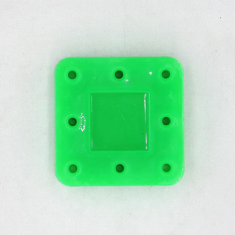 8 Holes Bur Block - Magnetic & Autoclavable, 996410 - Green