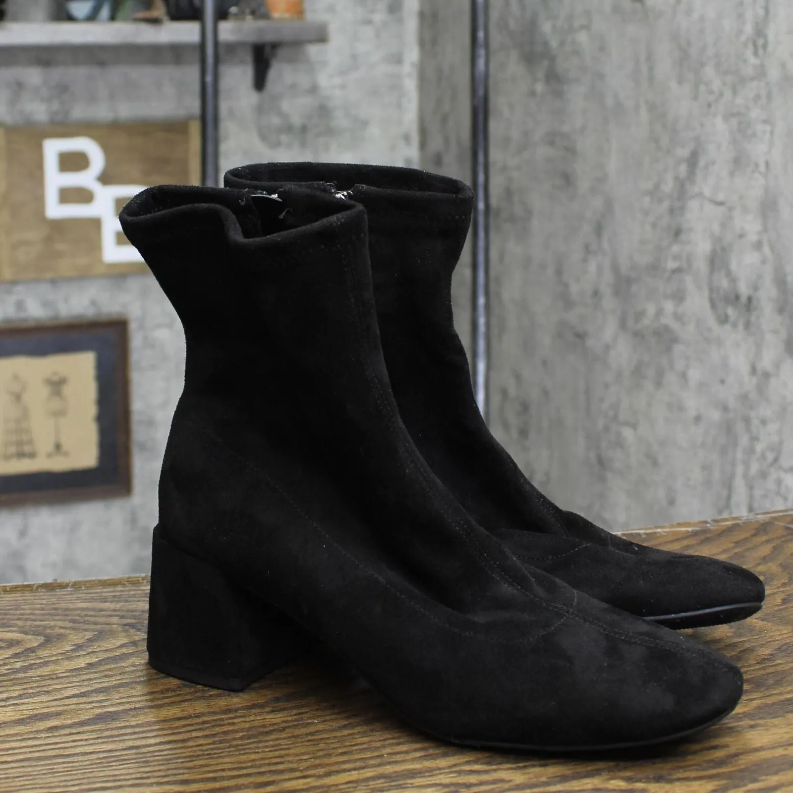 A New Day Women's Dolly Ankle Boots 88098511 Black 9