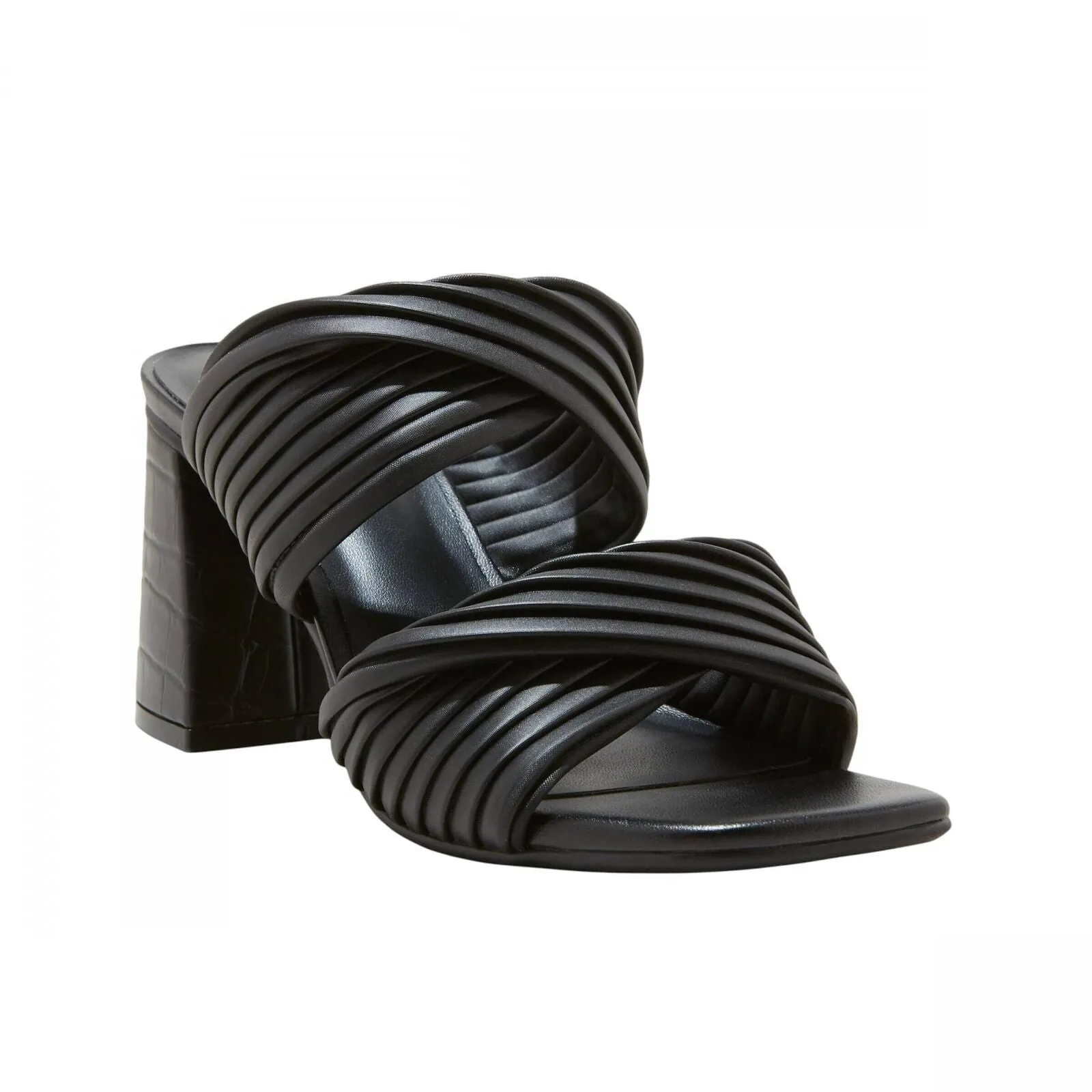A New Day Womens Jessa Mule Heels 87931545 Black 6.5M