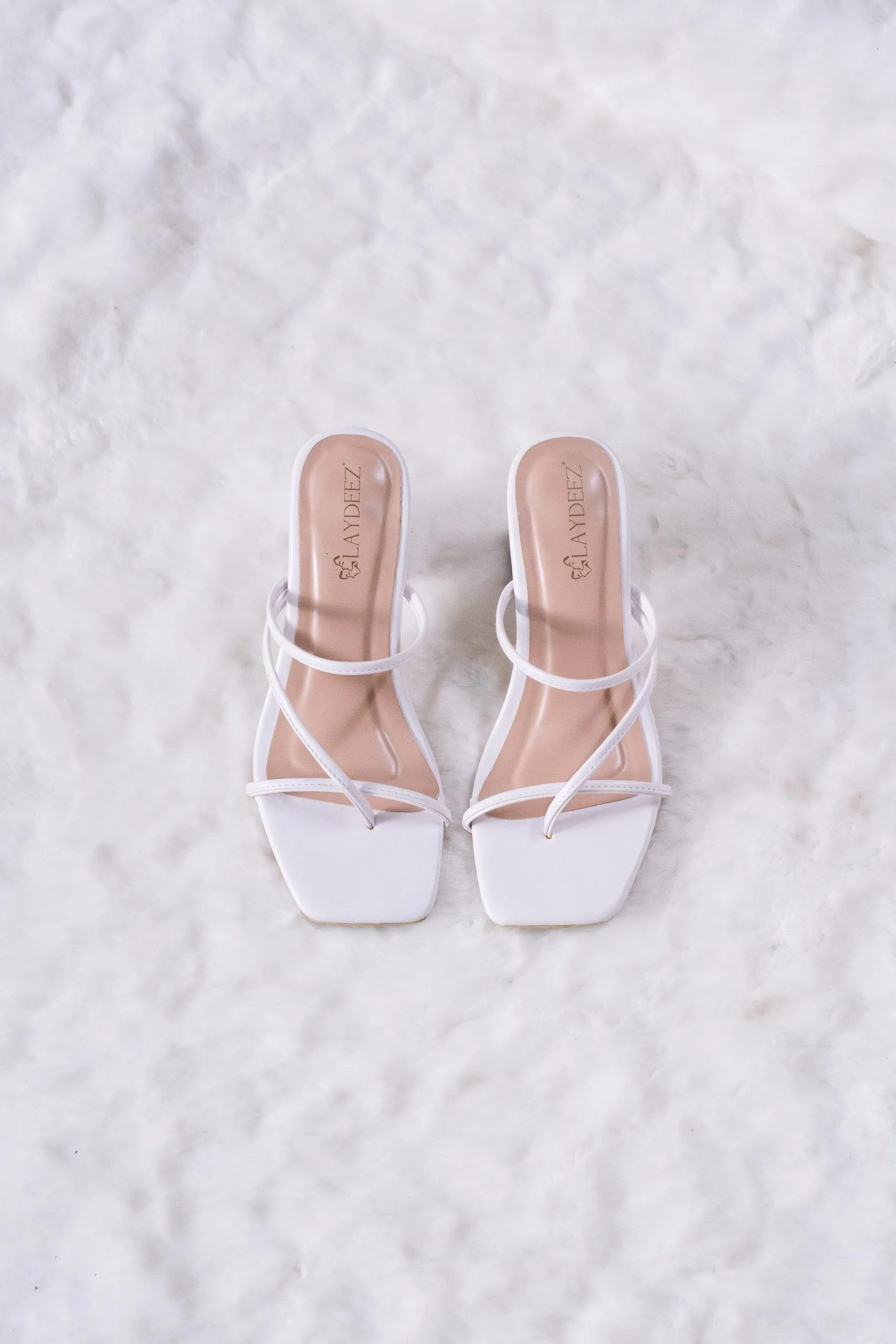 Amanda Square Toe Strappy Heels