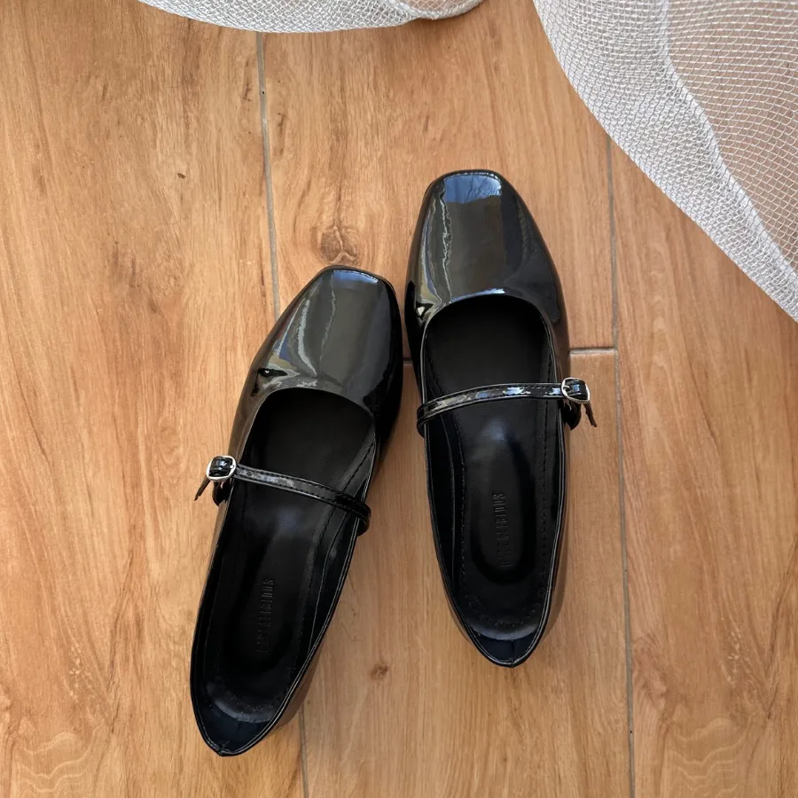 BAILATIRA FLASH BLACK (Square-Toe)