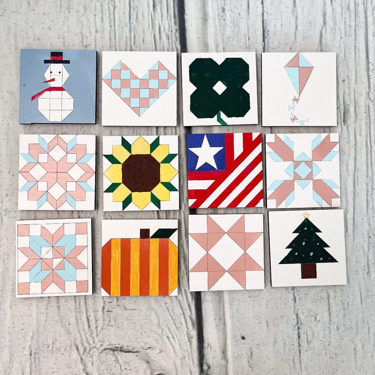 Barn Quilt Designs to Paint | Many Designs and Sizes Available