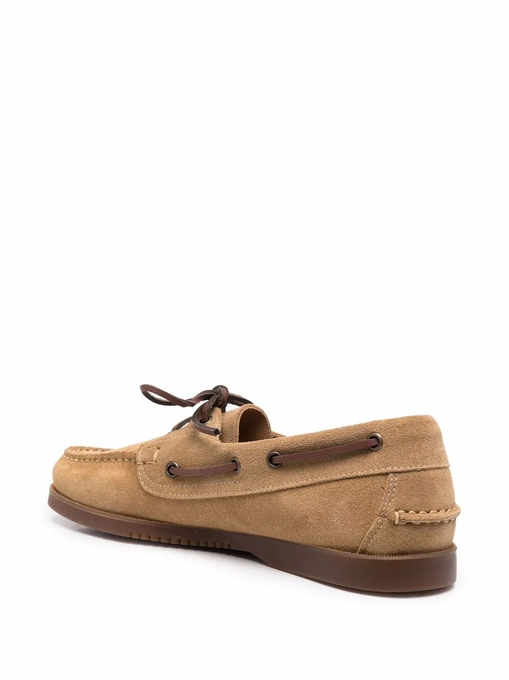 Barth suede leather loafers