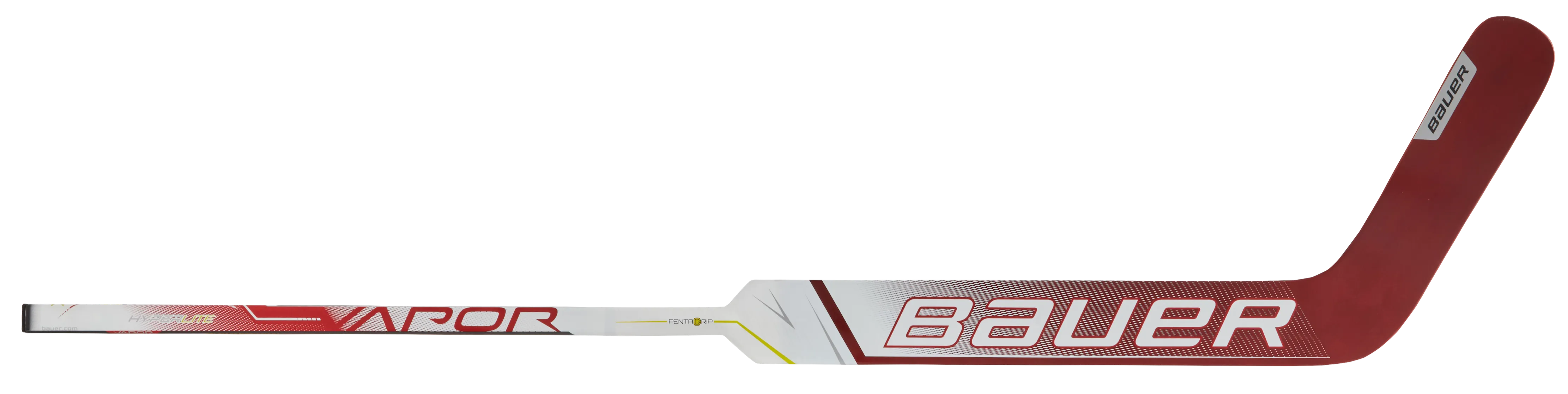 Bauer Vapor Hyperlite Senior Goalie Stick (White/Red)