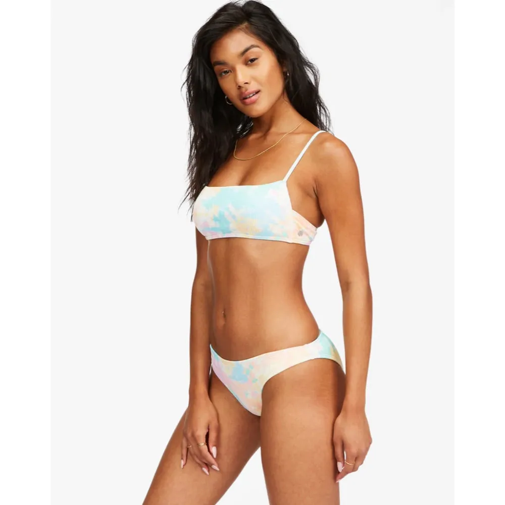 BILLABONG RAINBOW TIDE SQUARE BRALETTE TOP MULTI