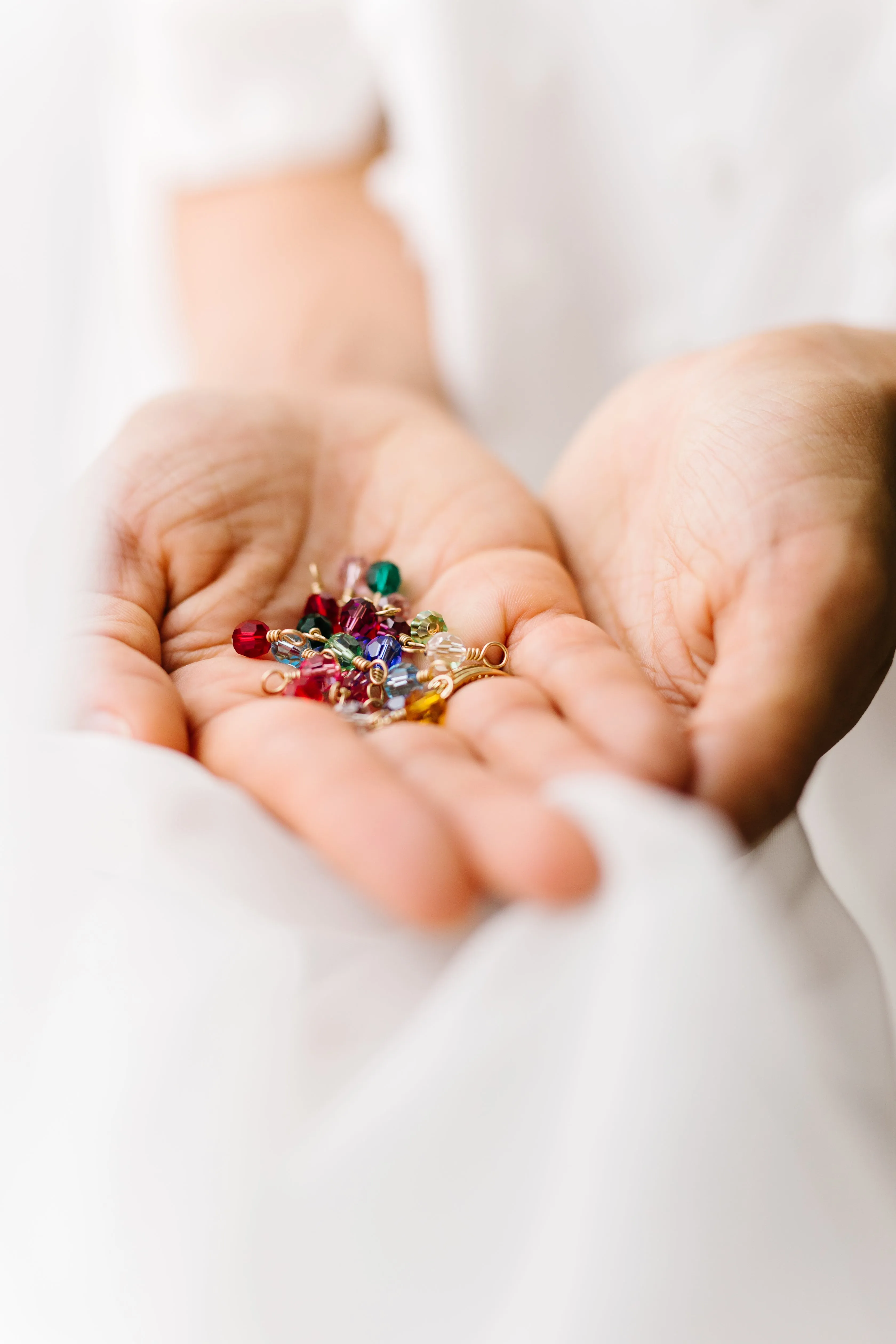 Birthstone Charms (6MM Beads)