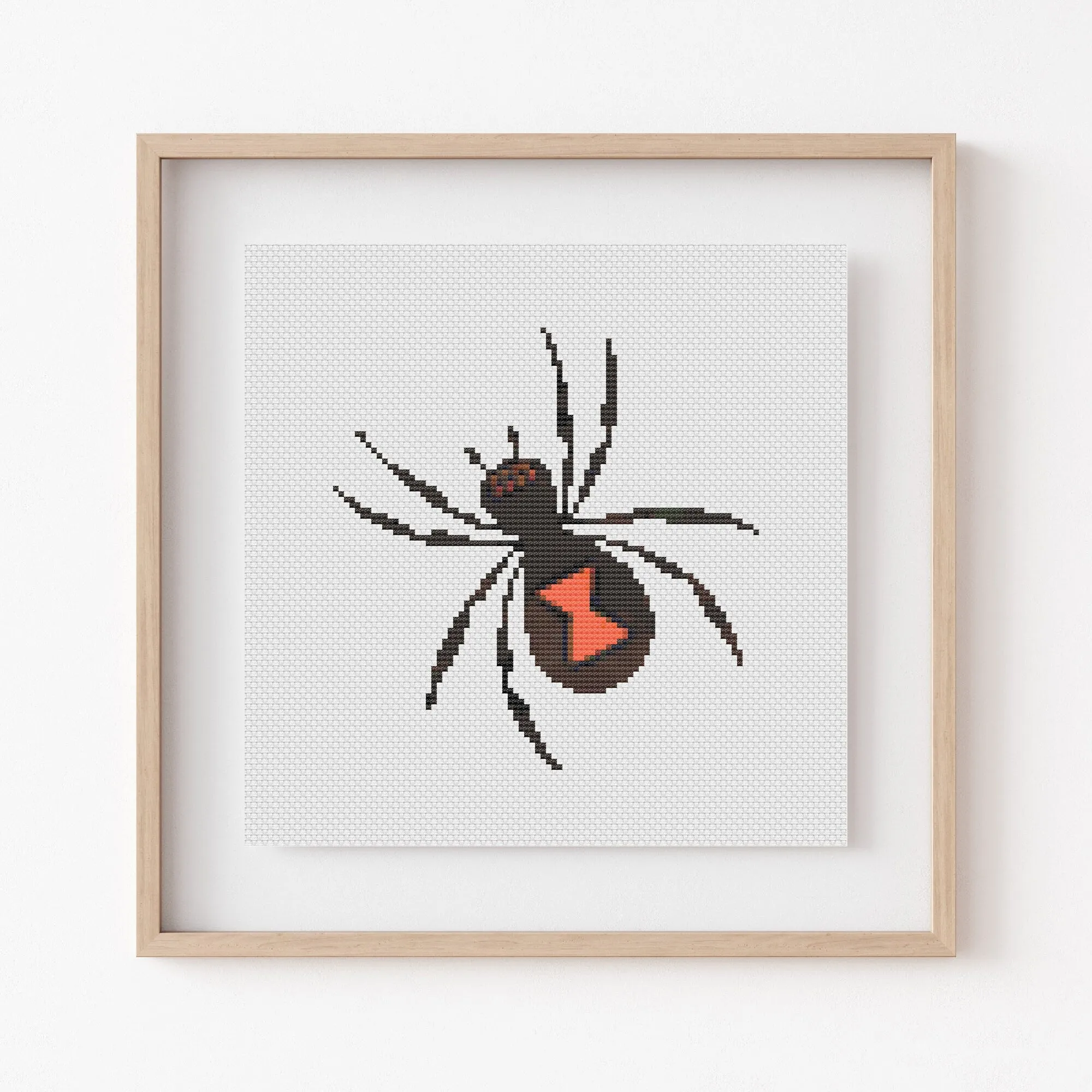 Black Widow Cross Stitch Pattern #1404