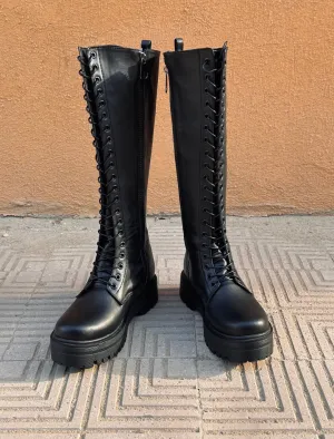 BOTA LONGA BLACK BOOTS