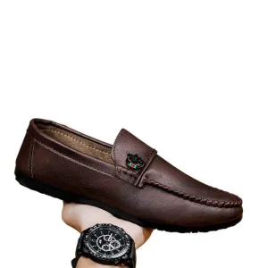 British 2024 new breathable lazy loafers one pedal summer Korean version fashion versatile Doudou shoes men's casual