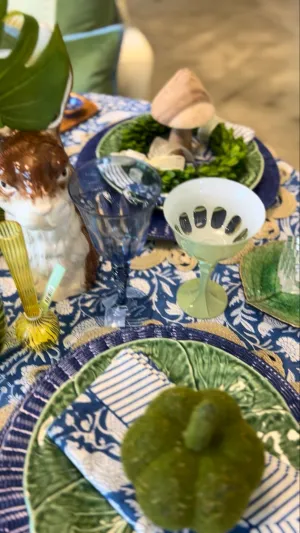 Canton Blue & White Tablecloth