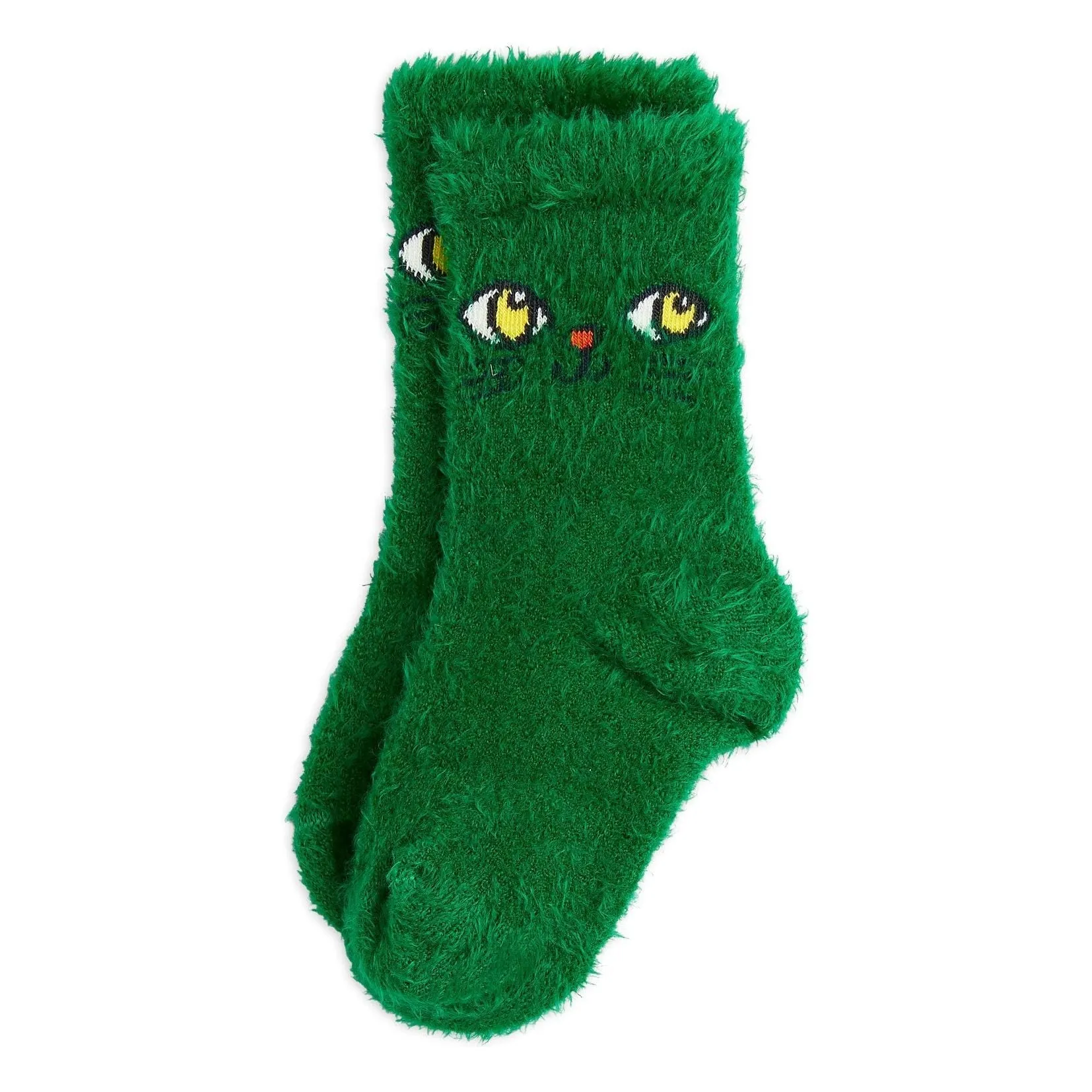 Cat Face Fluffy Sock