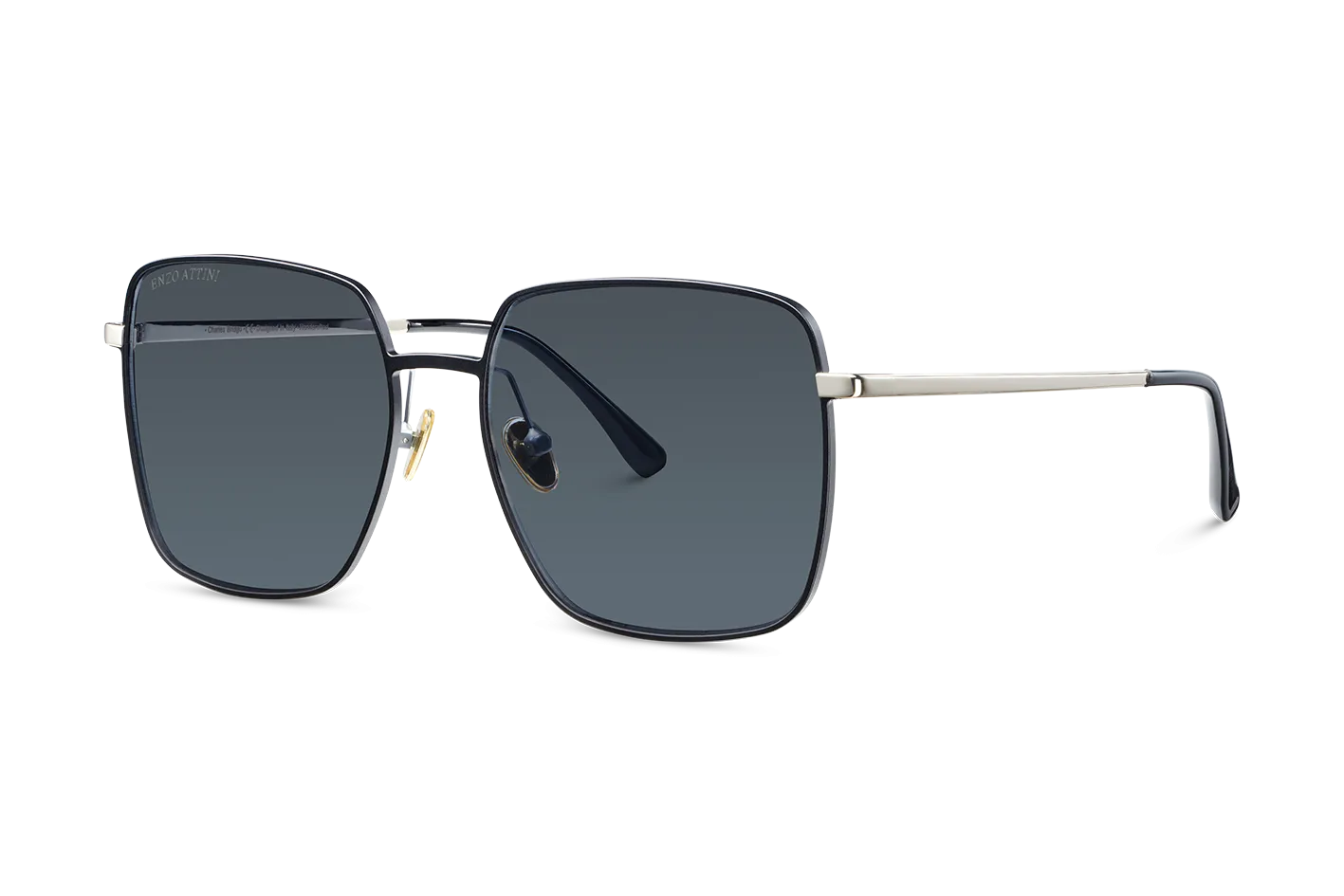 Charles Bridge / Black & Gold Color   Dark Black Lens