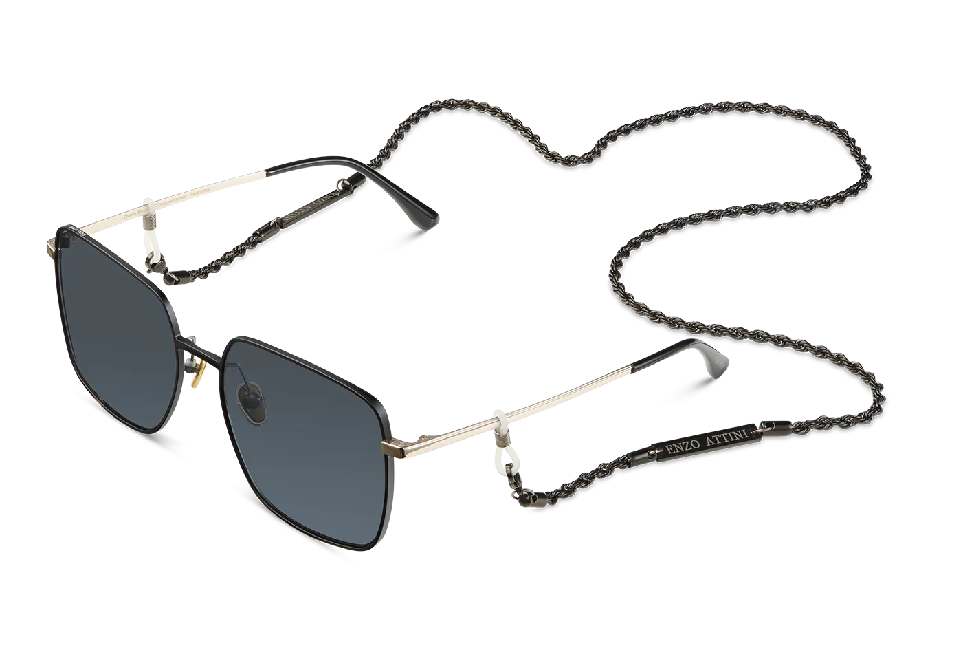 Charles Bridge / Black & Gold Color   Dark Black Lens