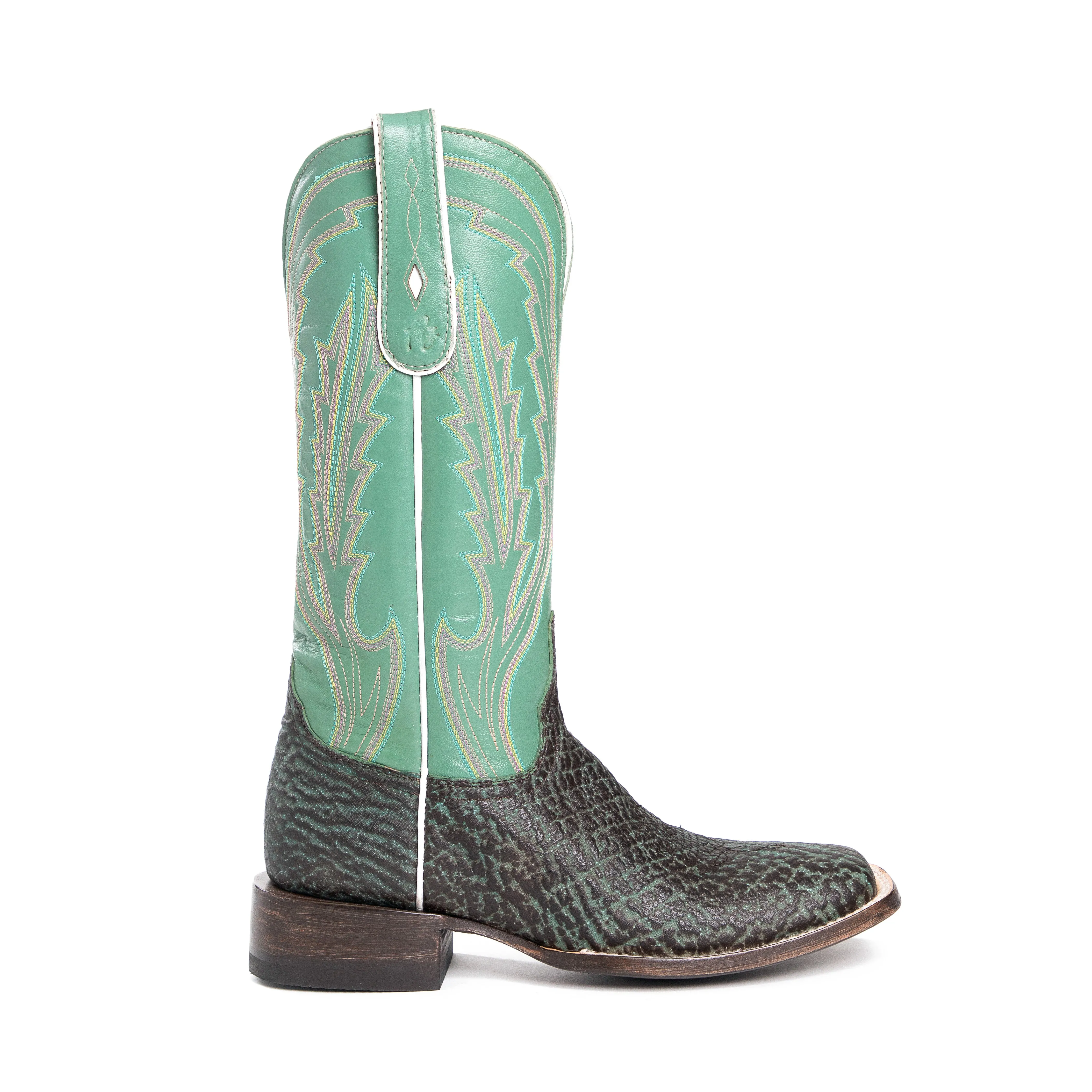 Cheyenne - Square Toe - Turquoise
