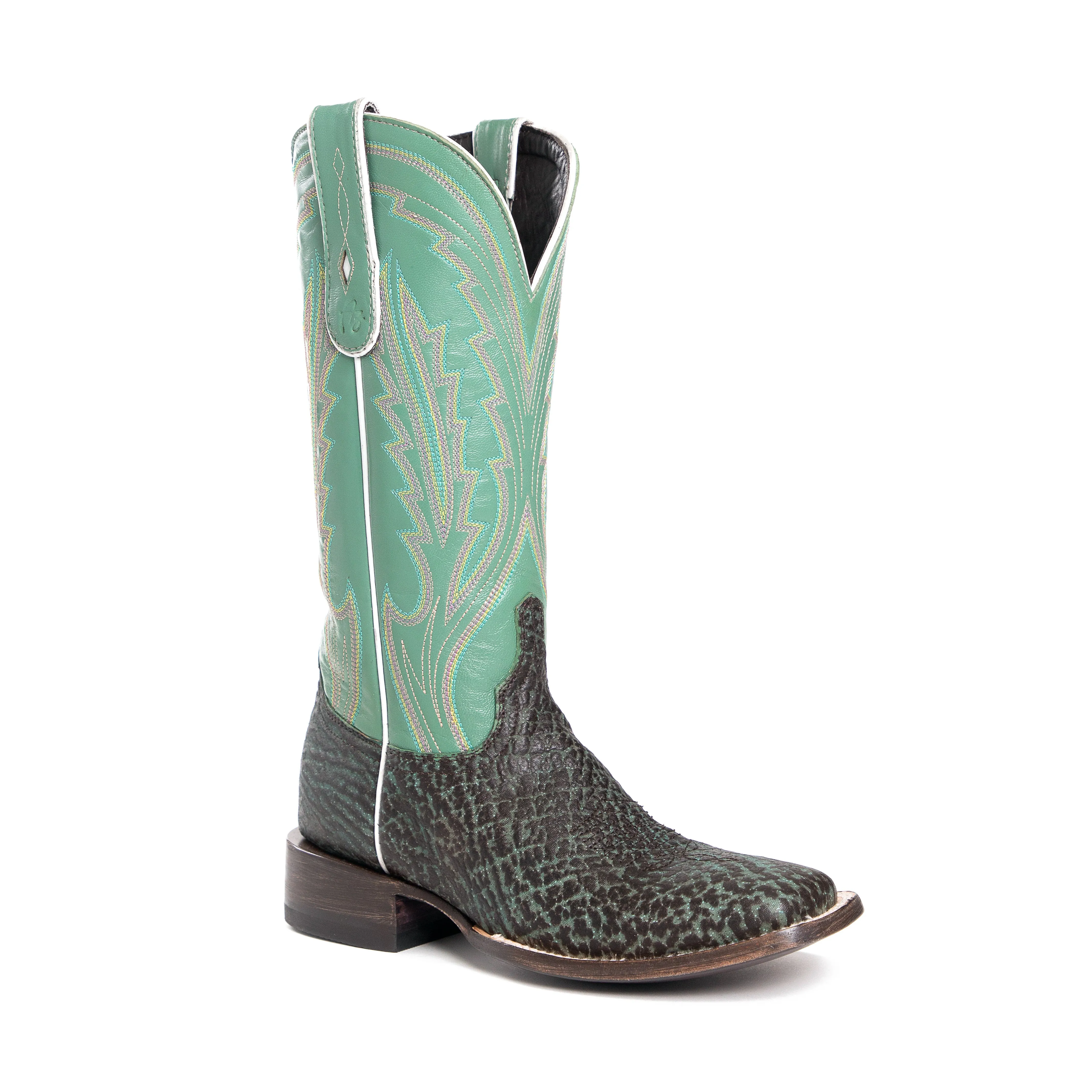 Cheyenne - Square Toe - Turquoise