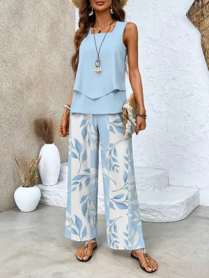 Chic Two-Piece Set: Breezy Style