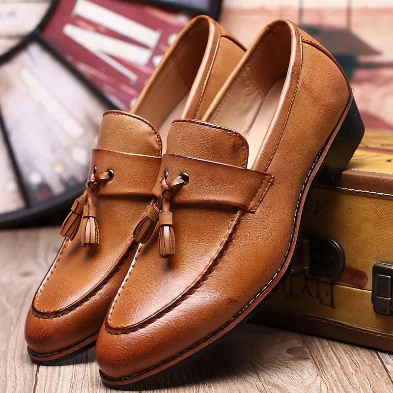 Christopher Mosley Ainsworth Tassel Loafers