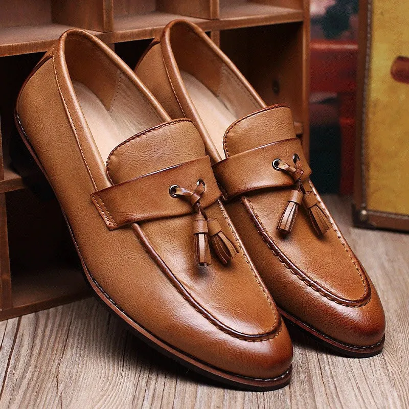 Christopher Mosley Ainsworth Tassel Loafers