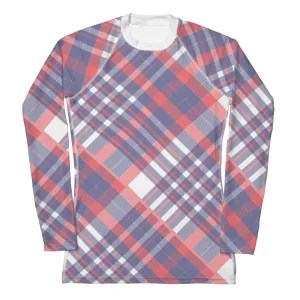 Diagonal Stripes - Inspired By Taylor Swift - Sustainably Made Women's Rash Guard