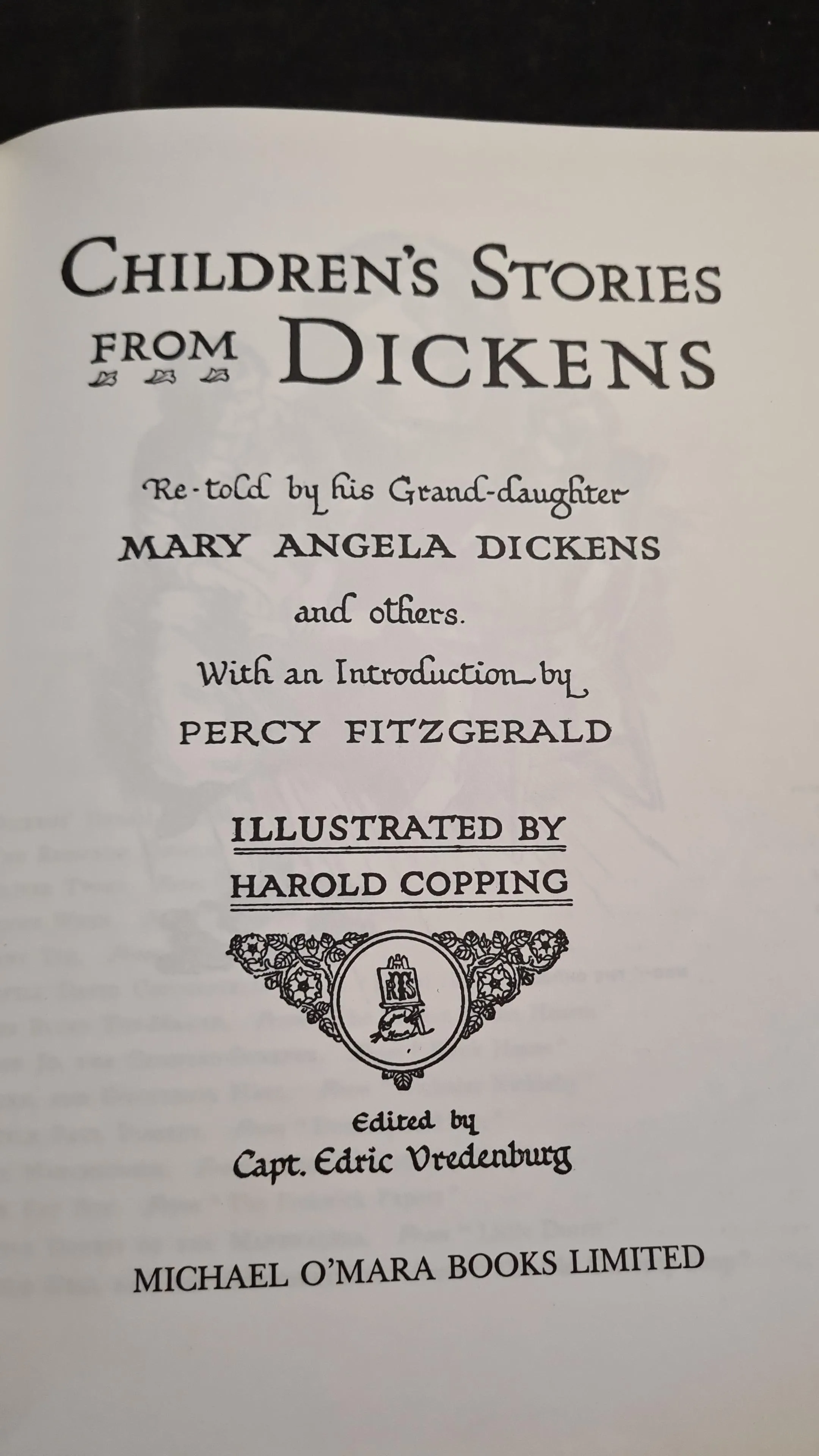 Dickens, Shakespeare, Alice's Adventures, Black Beauty, Oscar Wilde, Michael O'Mara,1986