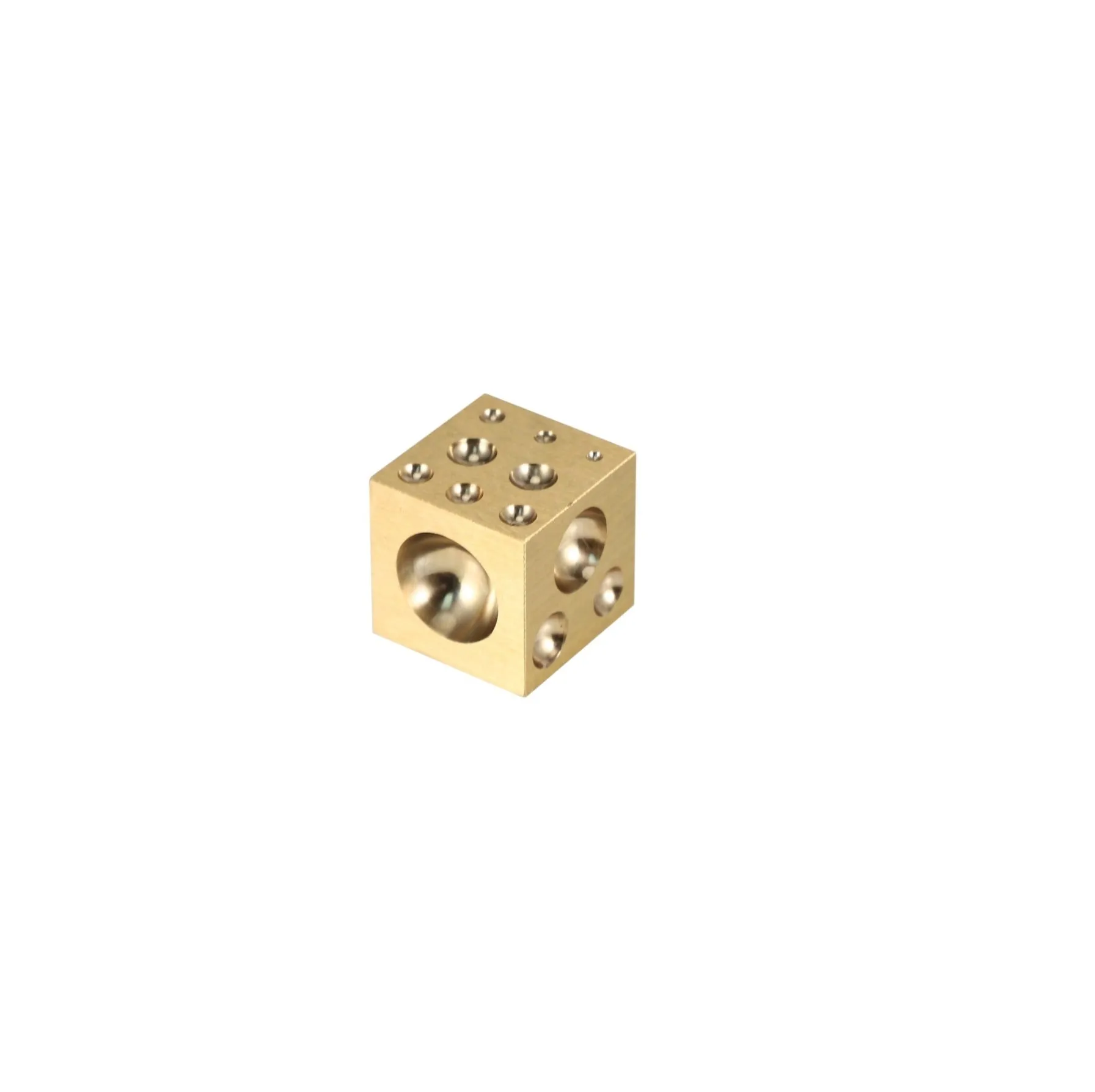 Doming (Dapping) Block - Brass 20mm [EOL]
