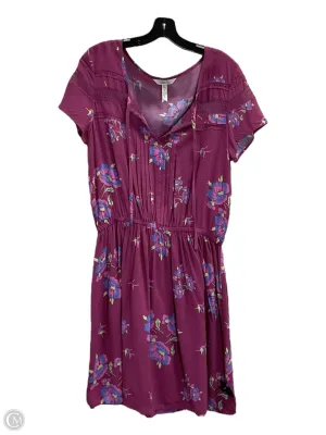 Dress Casual Short By Matilda Jane In Pink, Size: L
