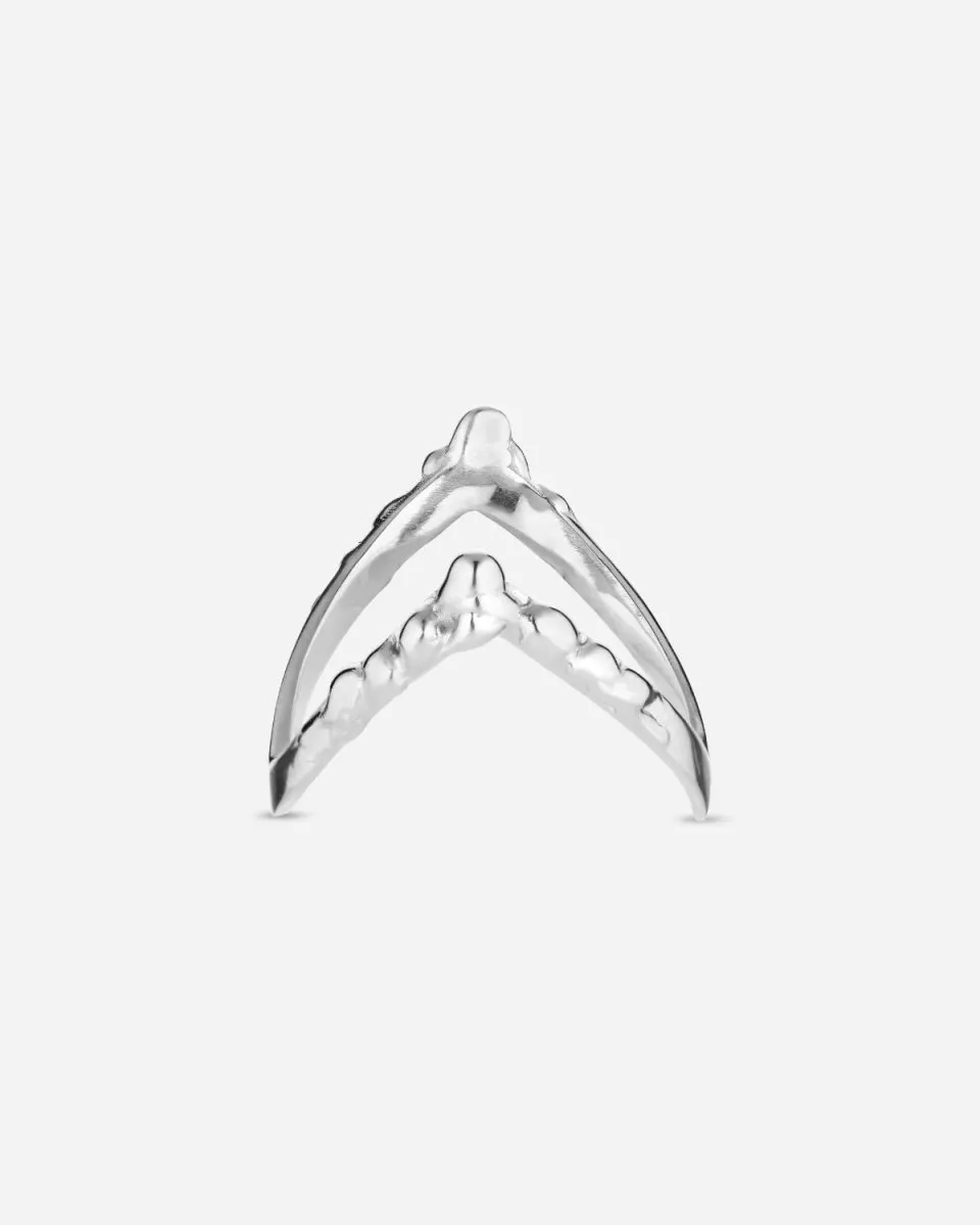 Drippy V-Ring - Silver