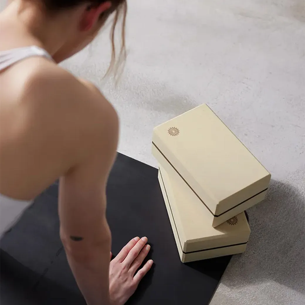 easyoga Eco Yoga Block (50D) 1 - E1 Beige