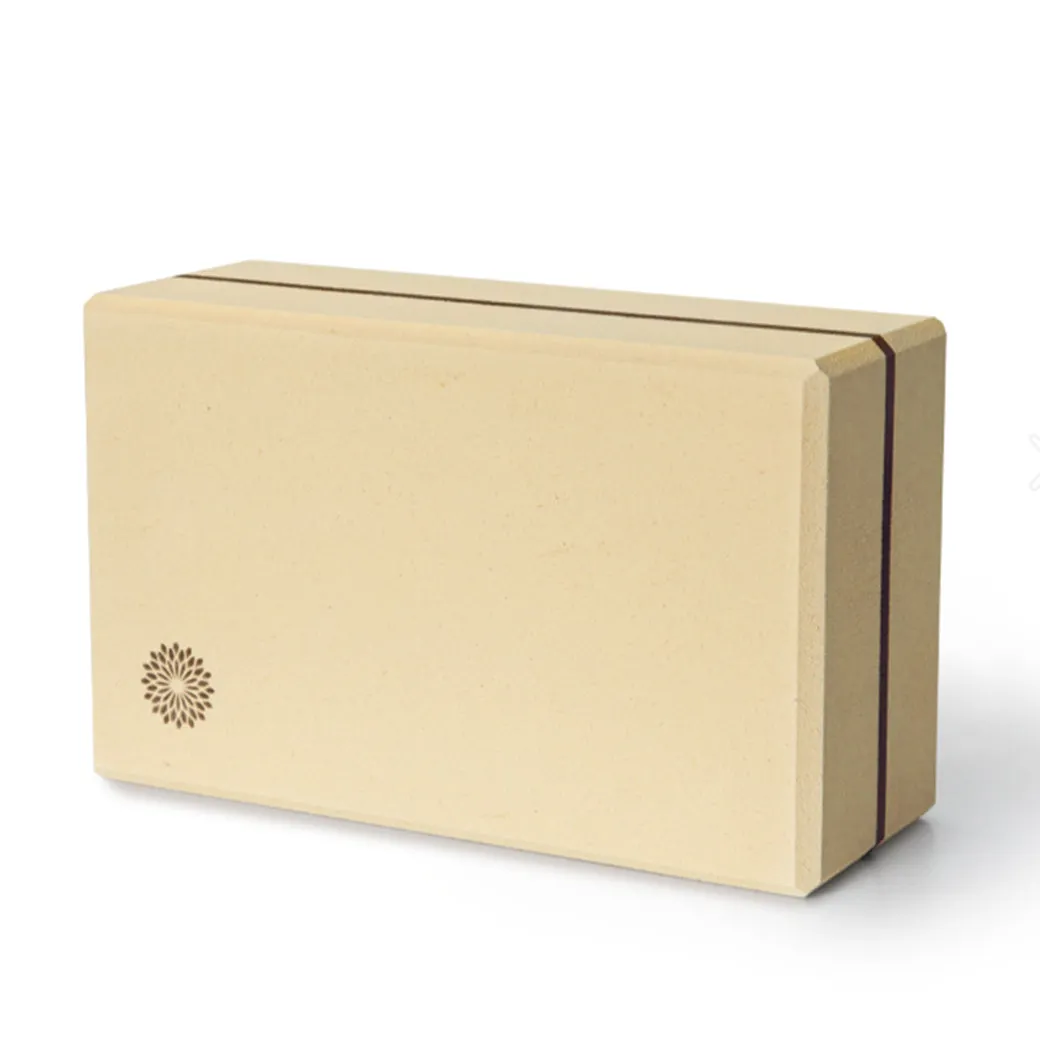easyoga Eco Yoga Block (50D) 1 - E1 Beige