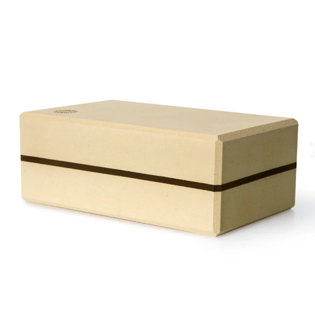 easyoga Eco Yoga Block (50D) 1 - E1 Beige