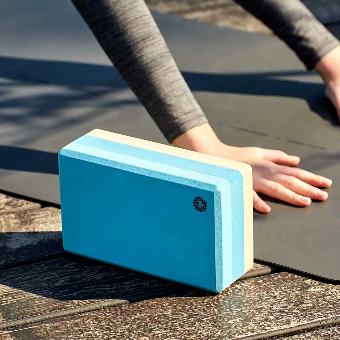 easyoga TOPro Block 50D 104 - Y04 Yellow/Blue