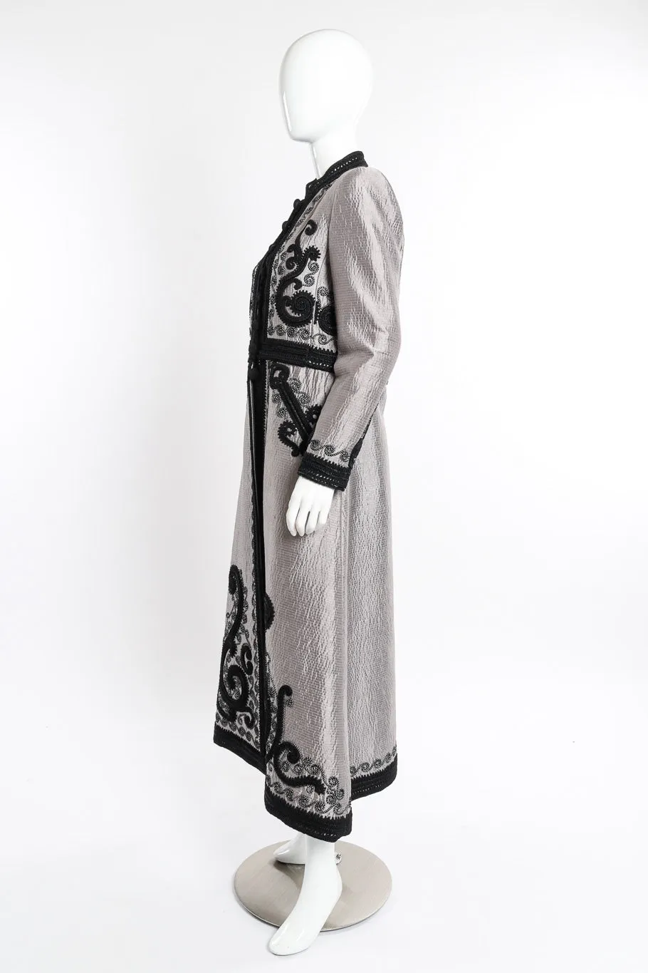 Embroidered Quilt Duster