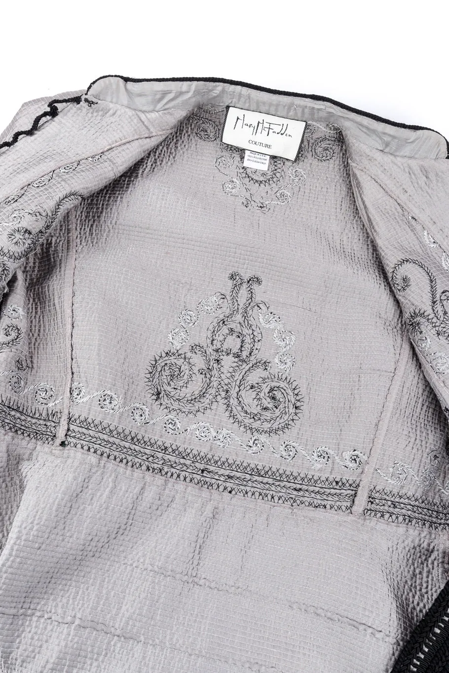 Embroidered Quilt Duster