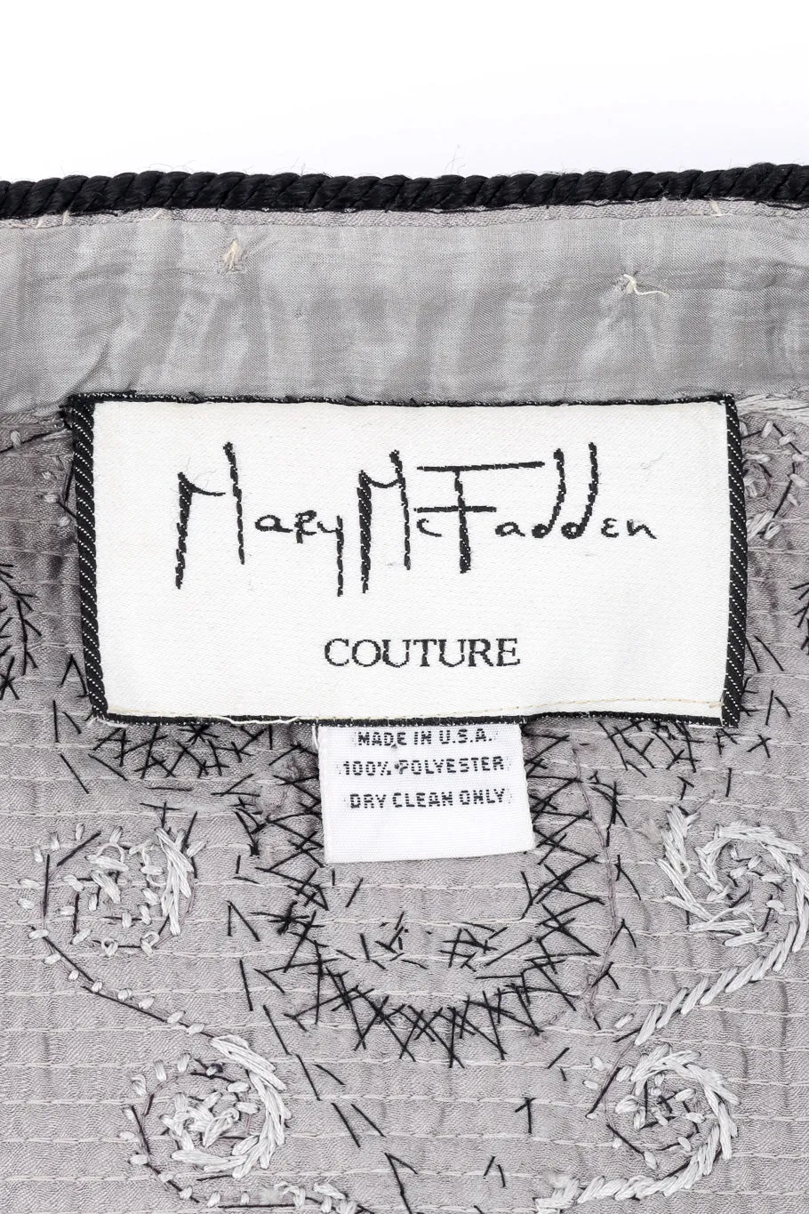 Embroidered Quilt Duster