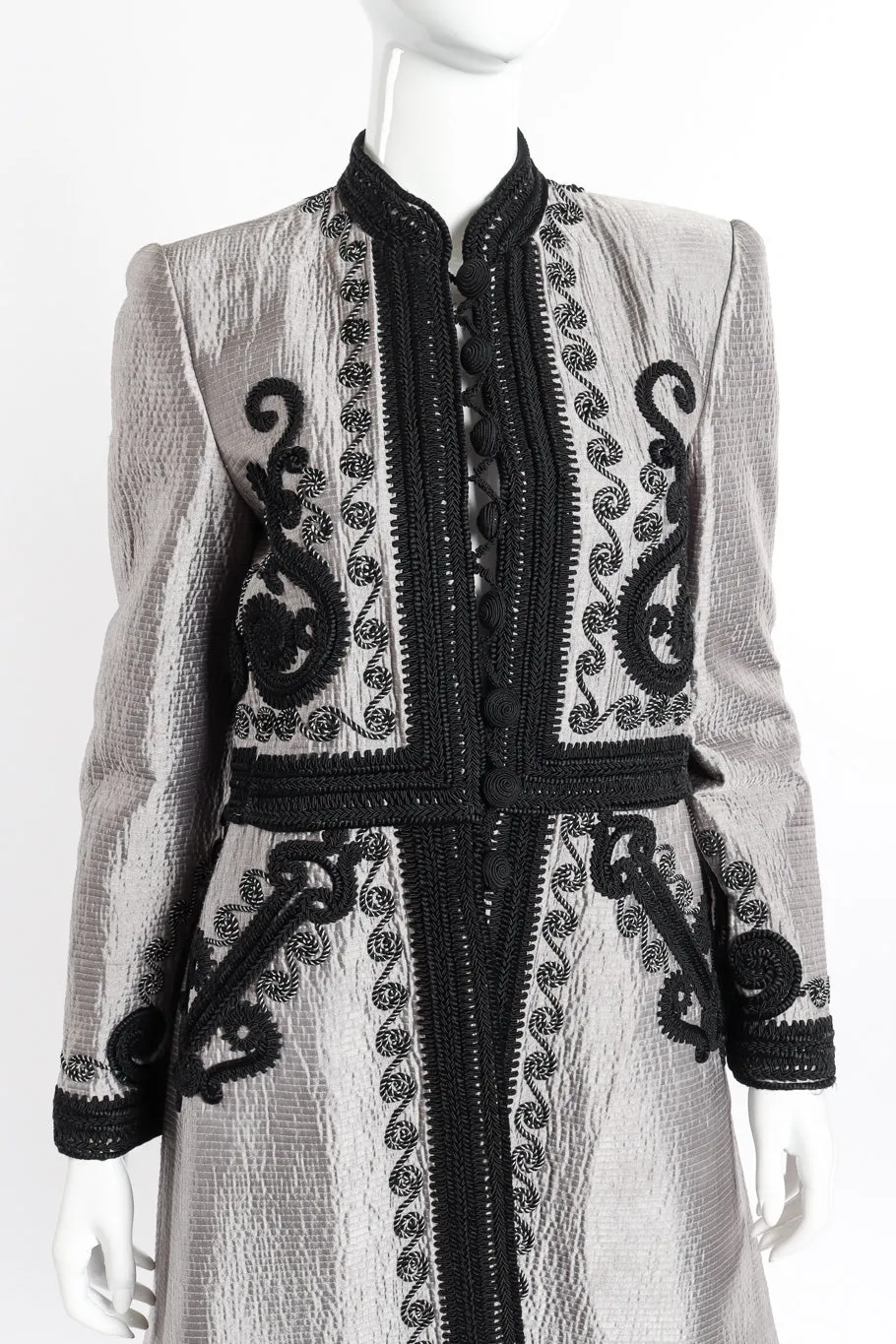 Embroidered Quilt Duster