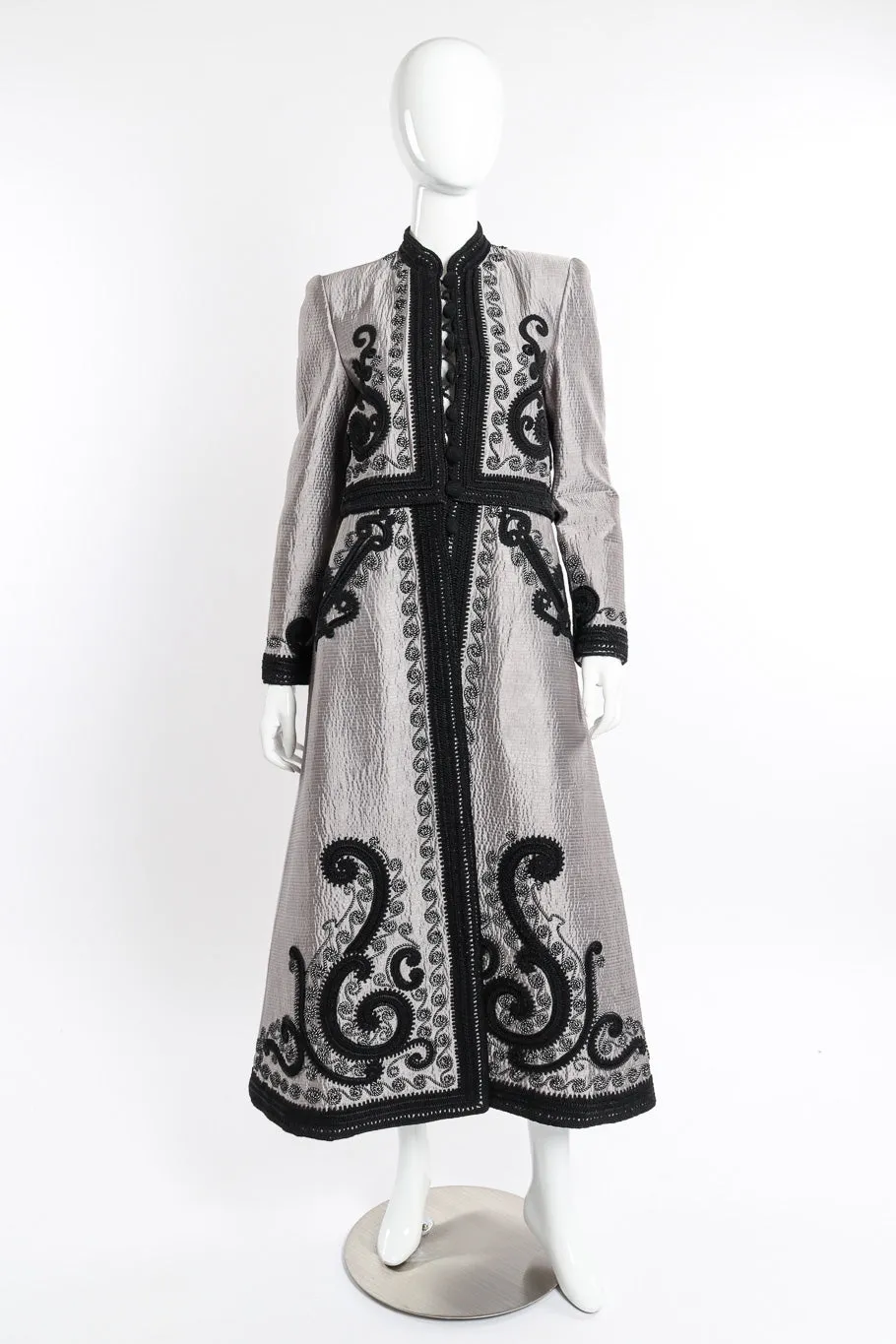 Embroidered Quilt Duster