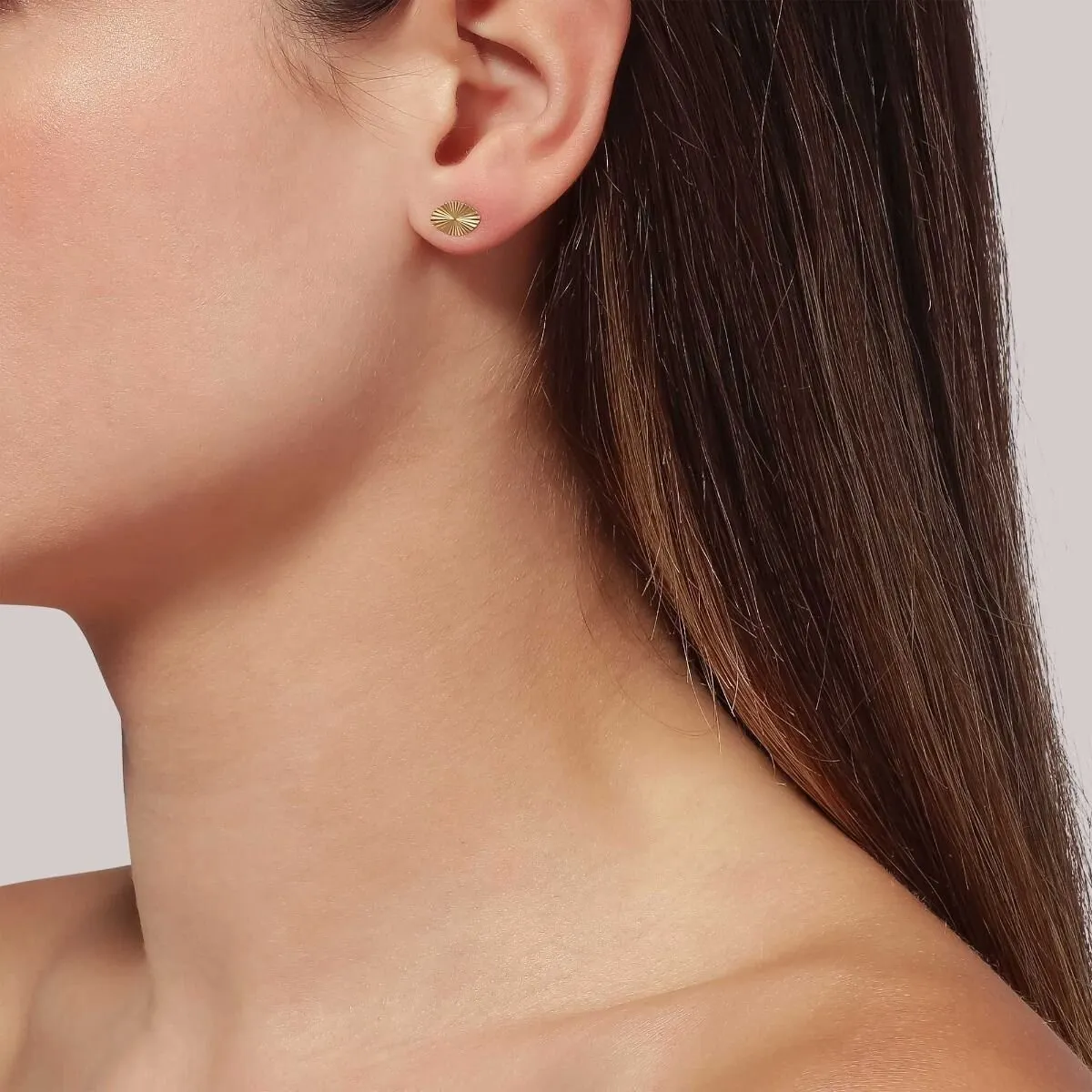Envision Eye Stud - Guld