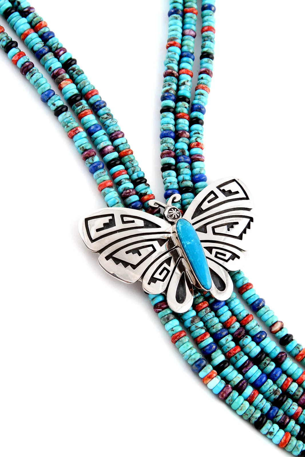 Everett and Mary Teller Butterfly Lariat Necklace