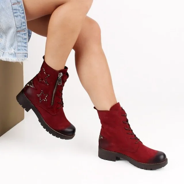 Female Boots Vintage Fashion Design High quality 100% Handmade