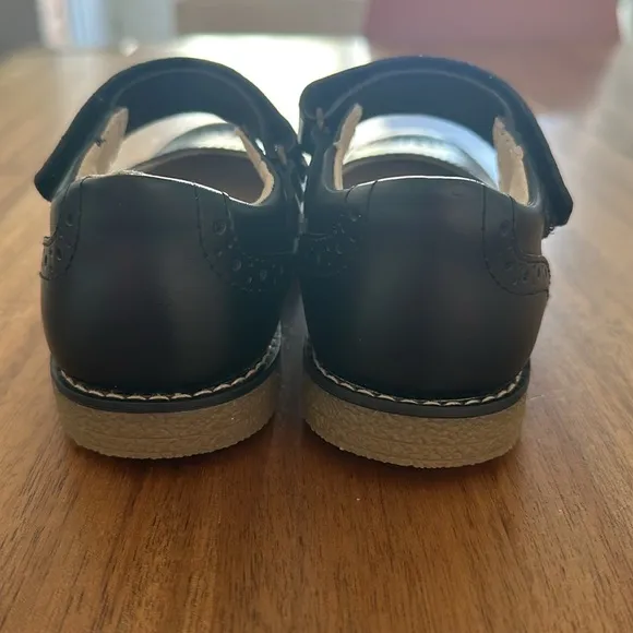 Footmates Lydia Mary Jane Sz 12.5 Black NWOT