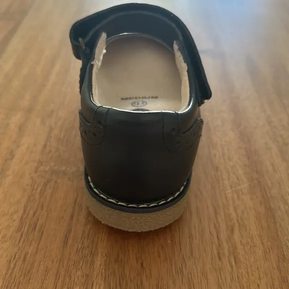 Footmates Lydia Mary Jane Sz 12.5 Black NWOT
