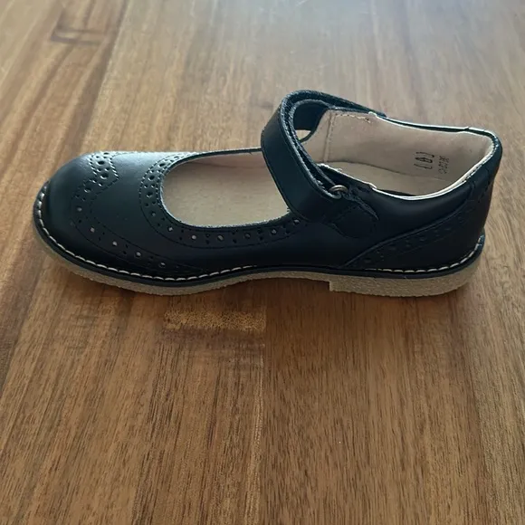 Footmates Lydia Mary Jane Sz 12.5 Black NWOT