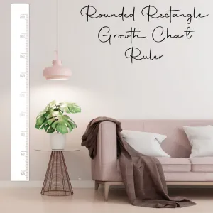 Growth Chart Ruler • Rounded Rectangle • 200cm