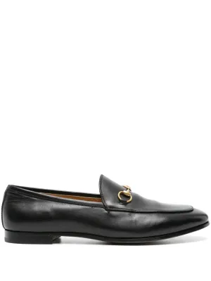 Gucci Jordaan leather loafers