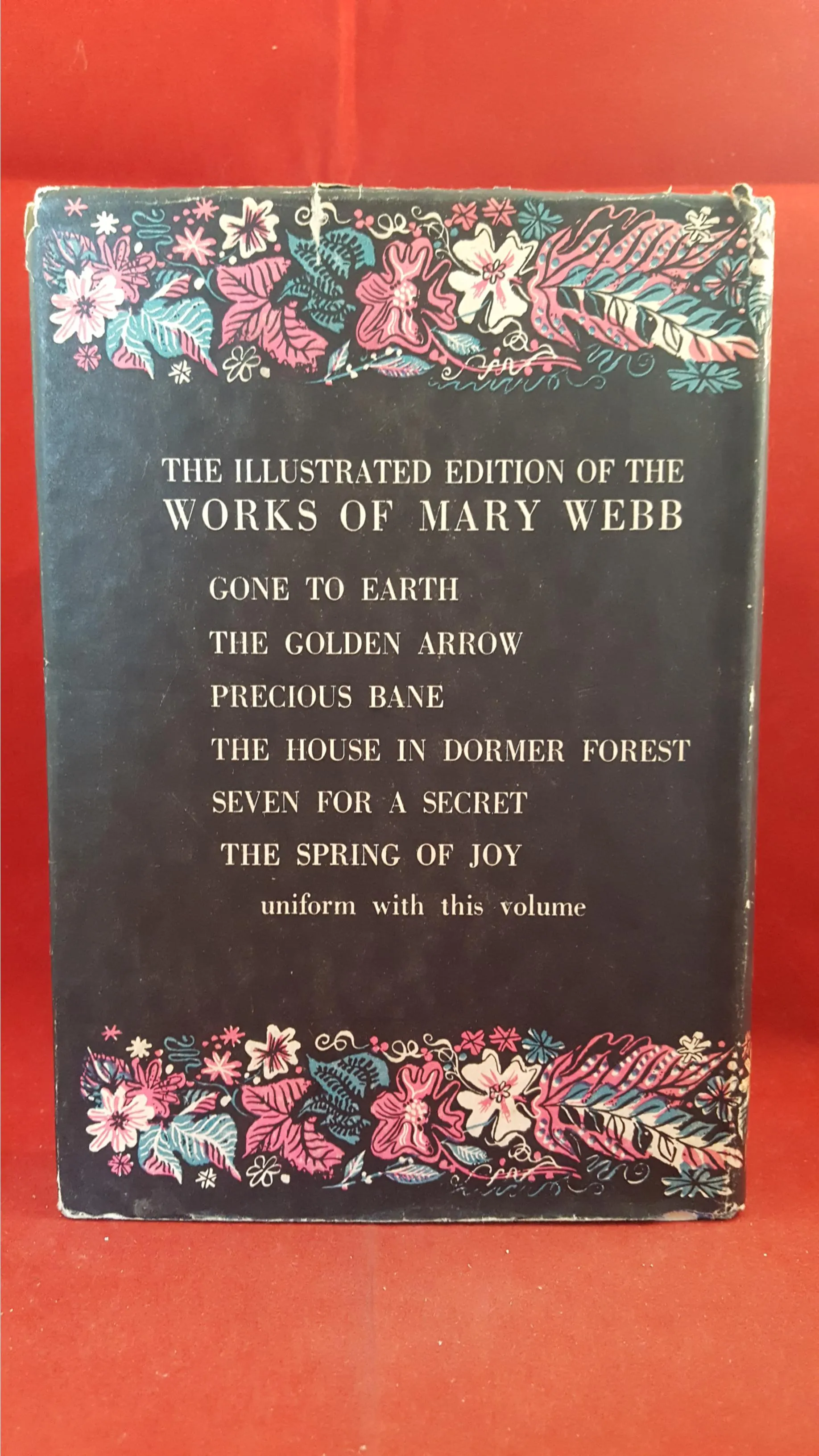 H B L Webb - A Mary Webb Anthology, Jonathan Cape, 1939, 1st