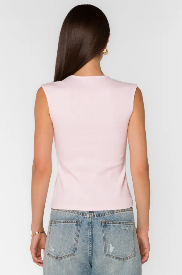 Hayes Tank Top - Ballet Pink