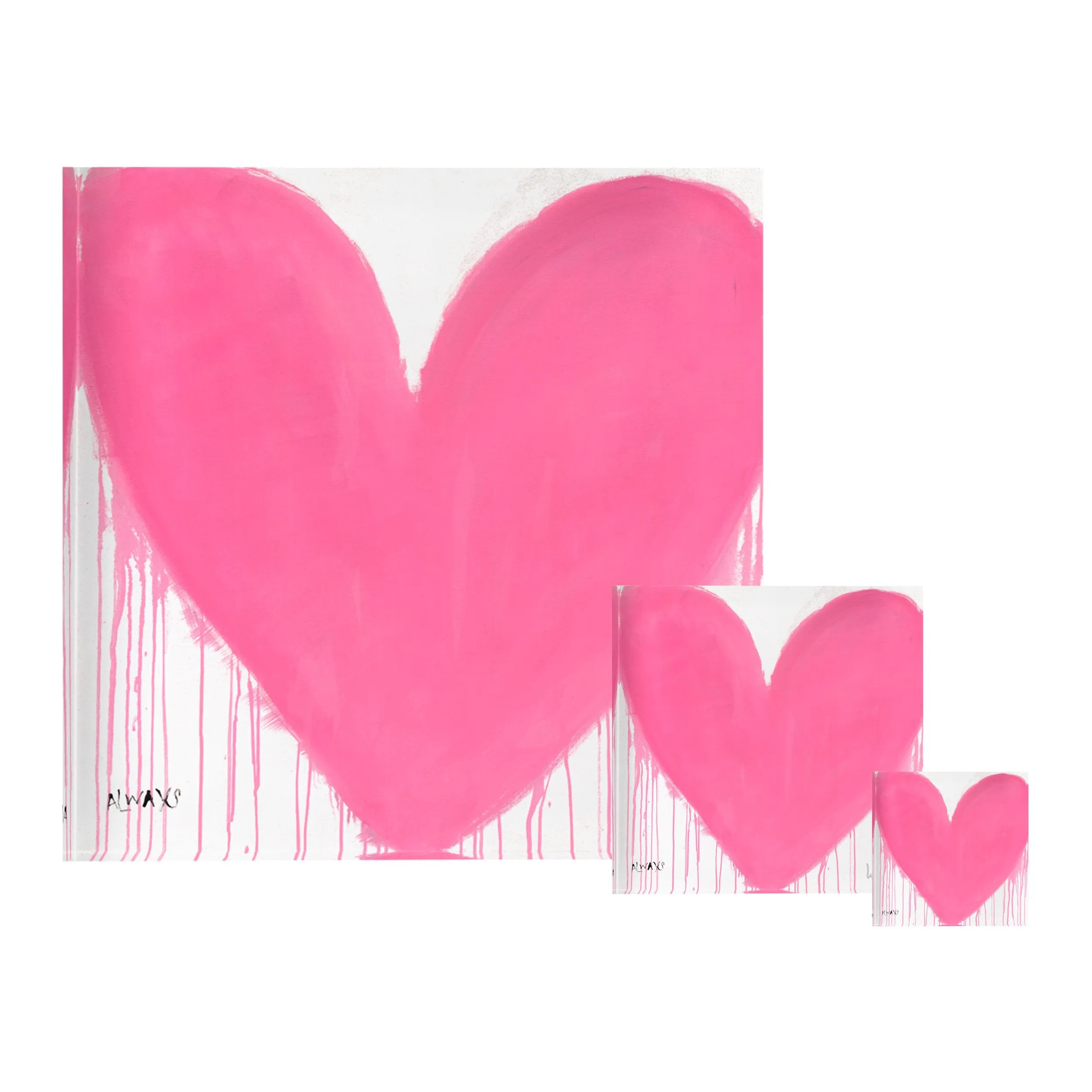 In My Heart Drippy Heart Block of Love