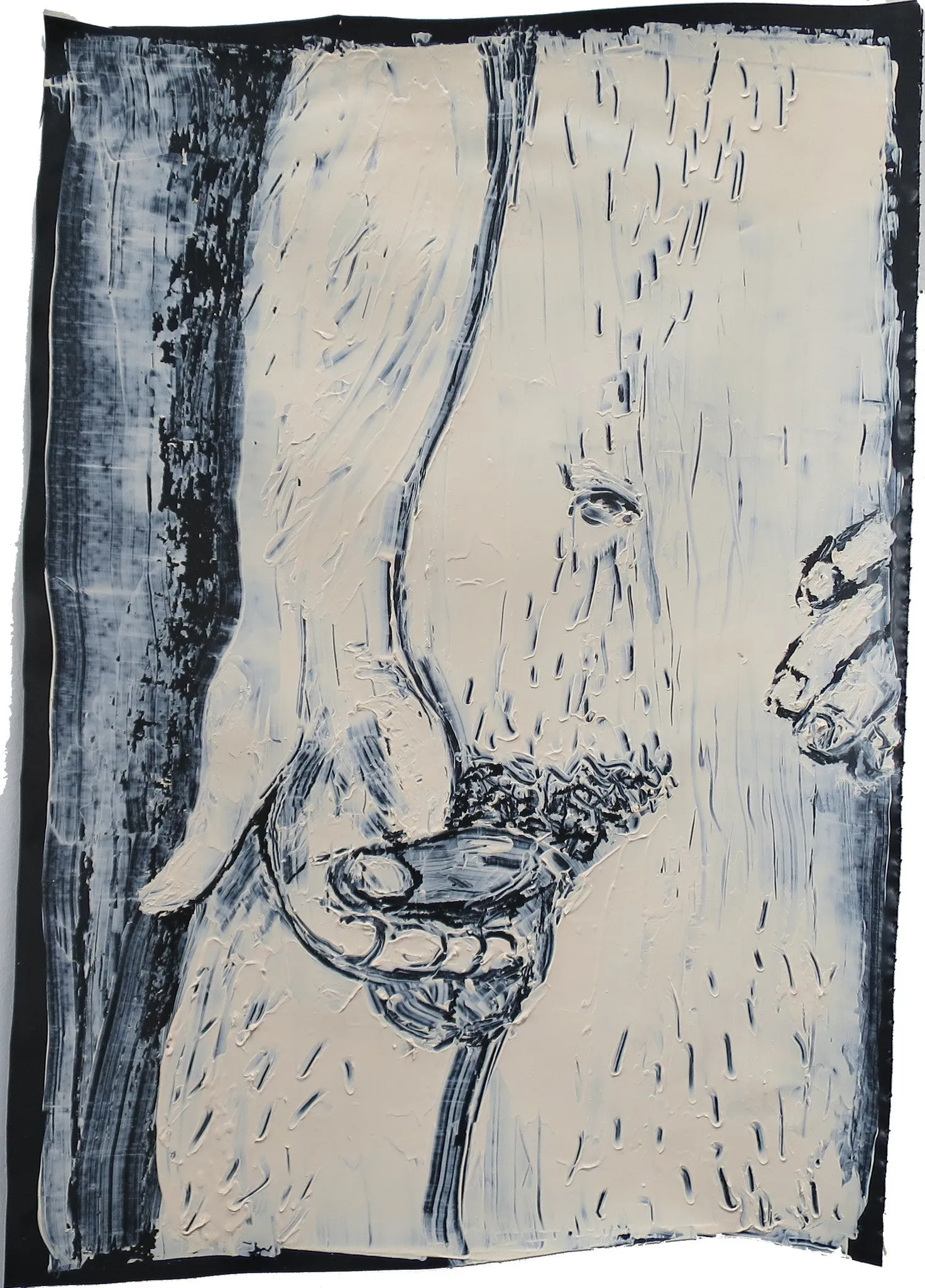 Jane Dickson, "HHWL 3 - White Fondle"
