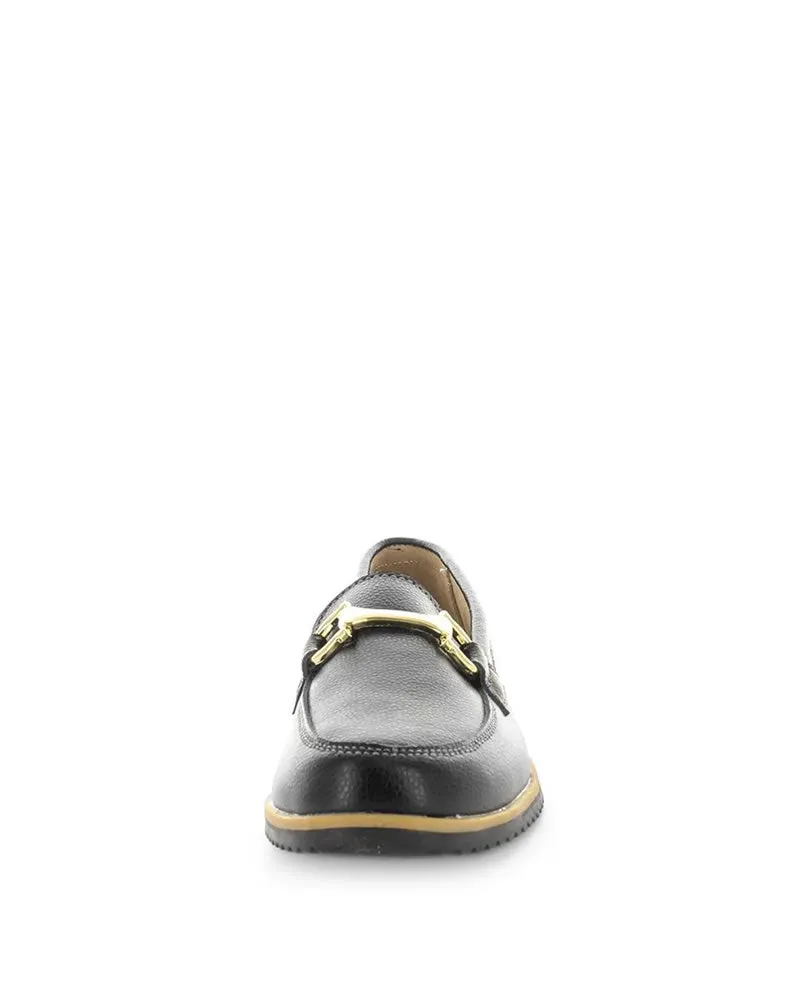Just Bee Cressy Leather Low Loafers