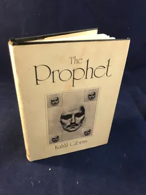 Kahlil Gibran - The Prophet, Heinemann, London, 1975, Inscribed by the Author to Richard Dalby